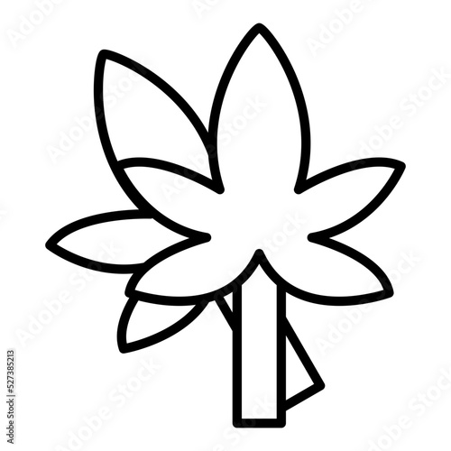 Marijuana Icon Style