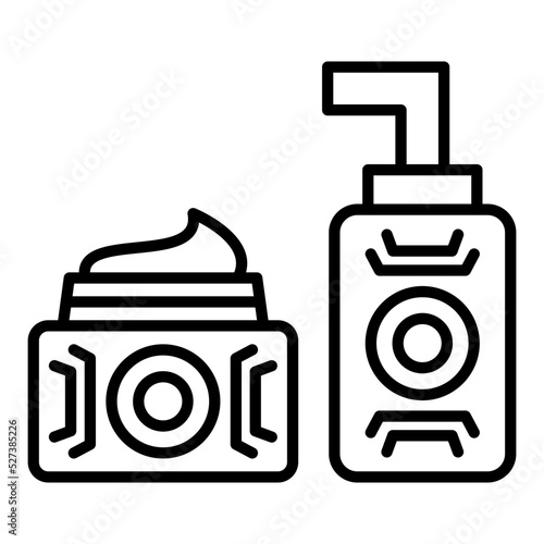 Personal Care Products Icon Style