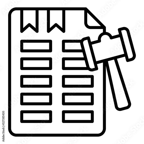 Attorney Icon Style