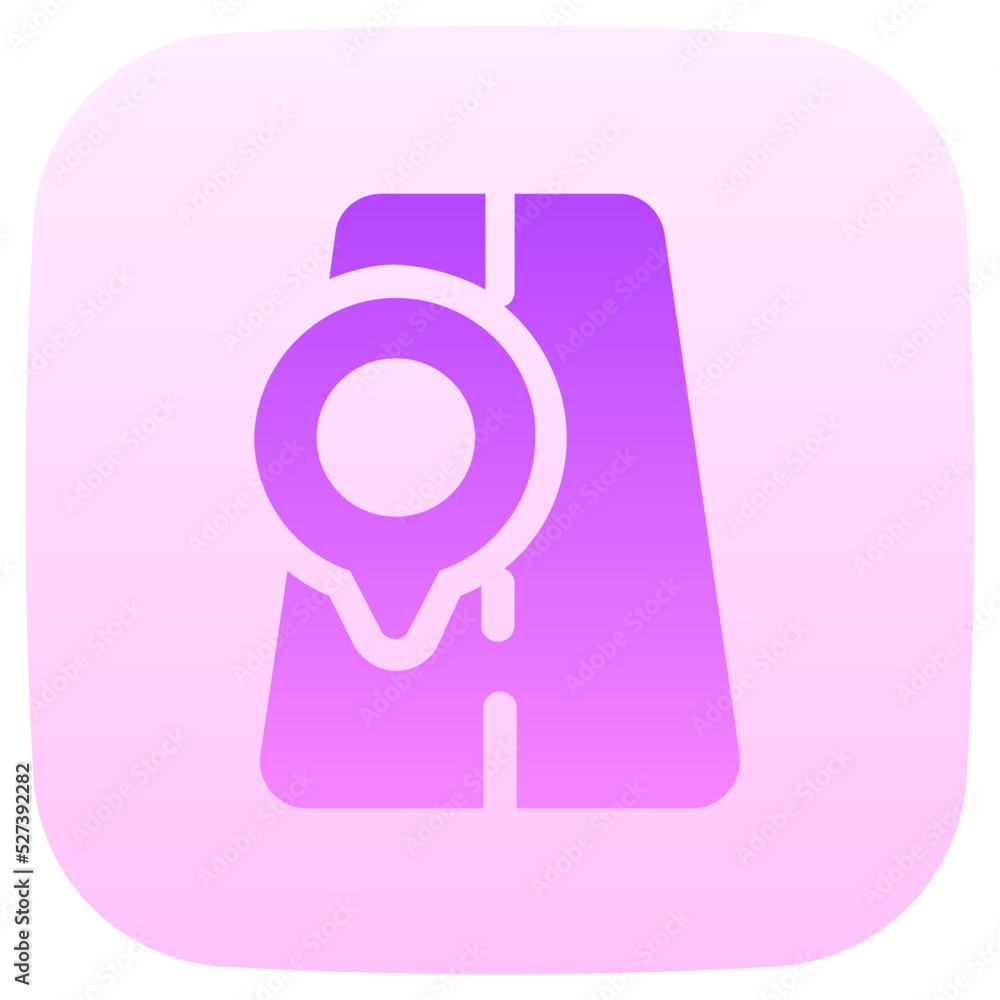 street flat gradient icon street flat gradient icon