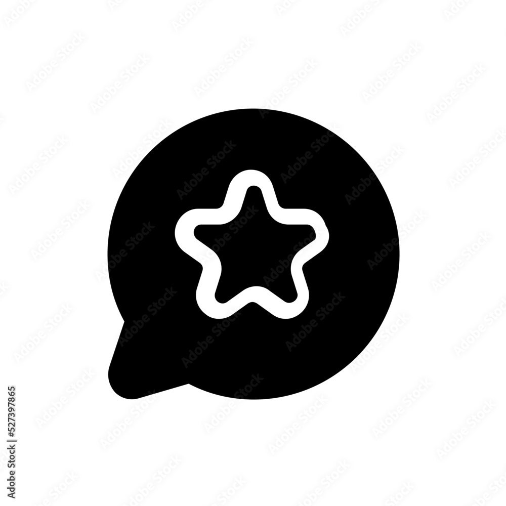 starred glyph icon