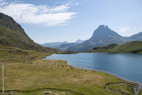 Les lacs d'Aïous et le Pic du midi d'Ossau, Pyrénées 2022