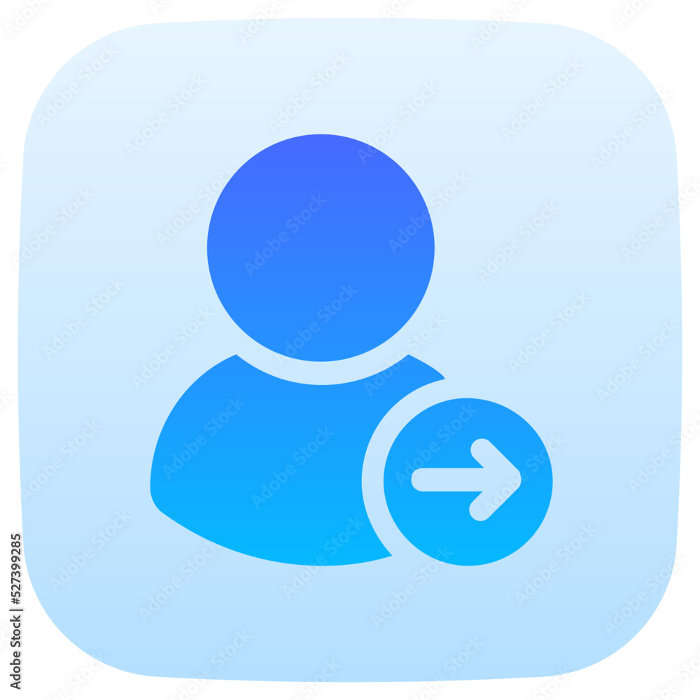 logout flat gradient icon logout flat gradient icon