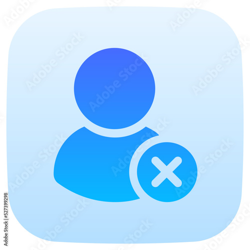 remove flat gradient icon