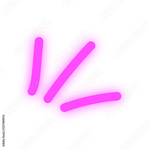 neon manga effect
