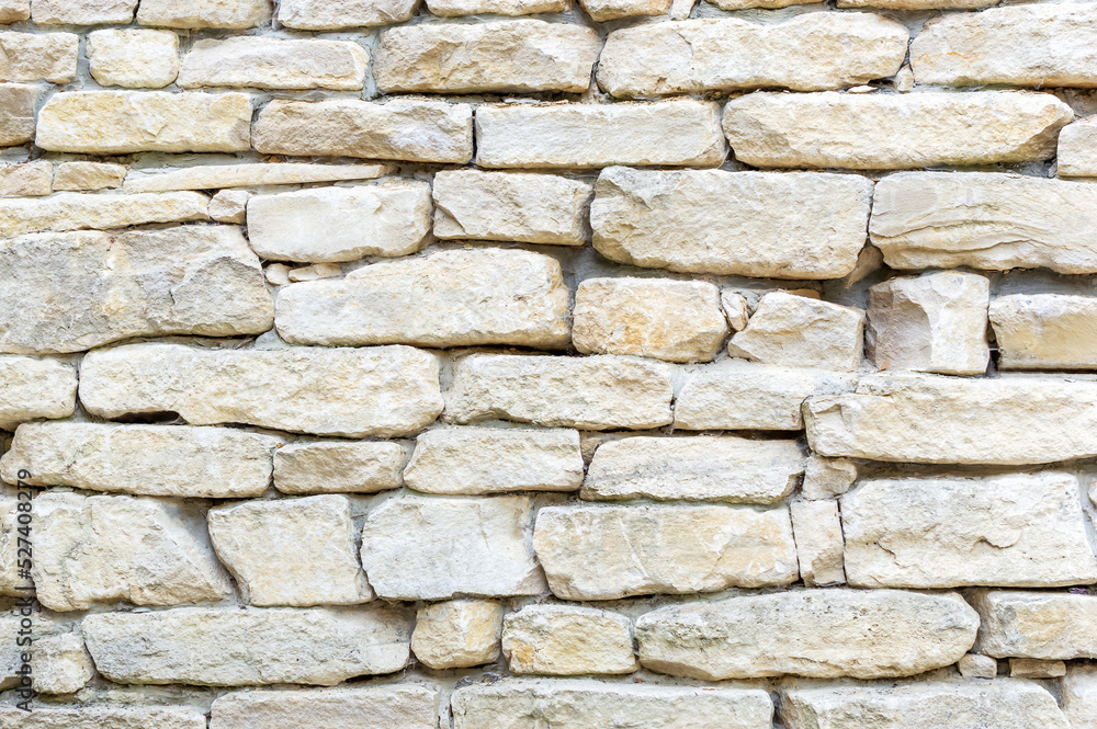 Obraz premium Stone wall texture. Big stone.