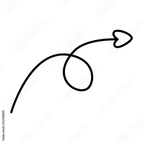 arrow line icon