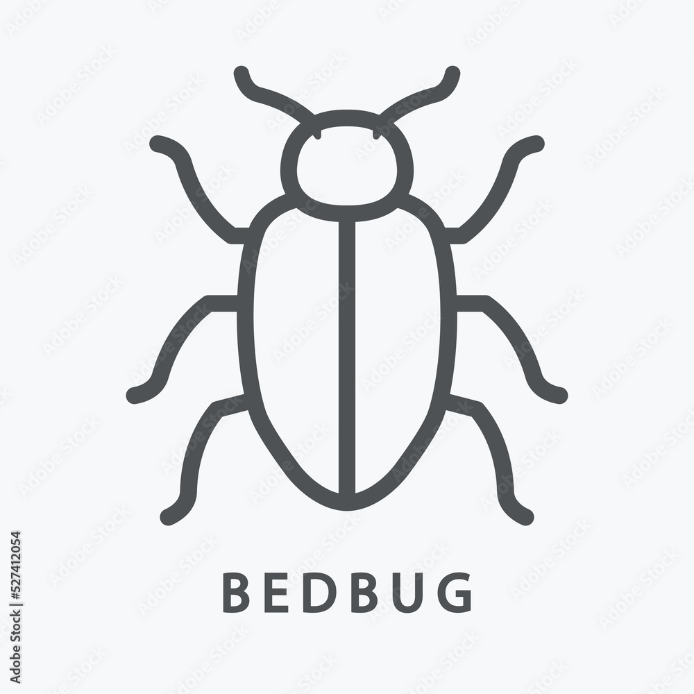 bedbug icon design vector flat isolated illustration bedbug icon design vector flat isolated illustration