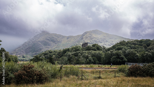 landscape with clouds