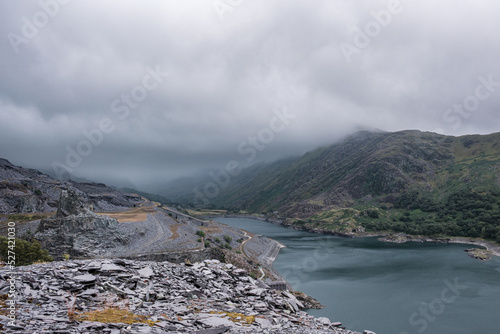 landscape with clouds