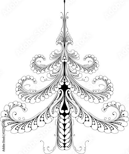 Beautiful abstract pattern ...