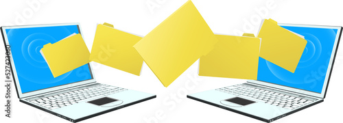 Laptop computers transferri...