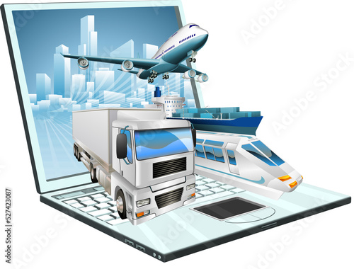 Logistics laptop computer c...