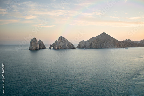 Sunset over the Cabo San Lucas