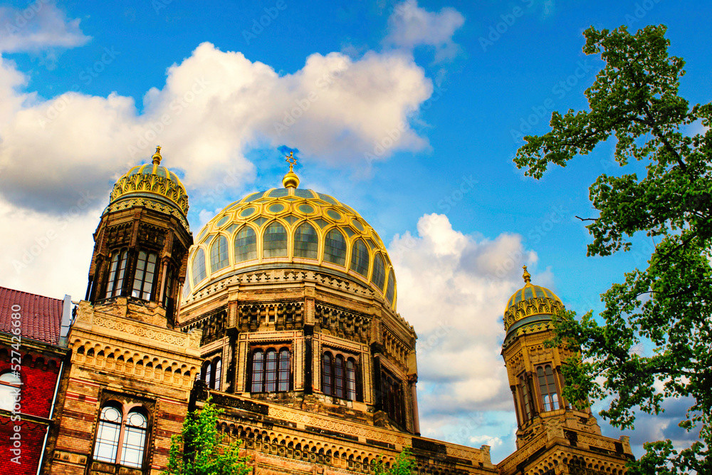 Neue Synagogue, the main synagogue of the Berlin Jewish community