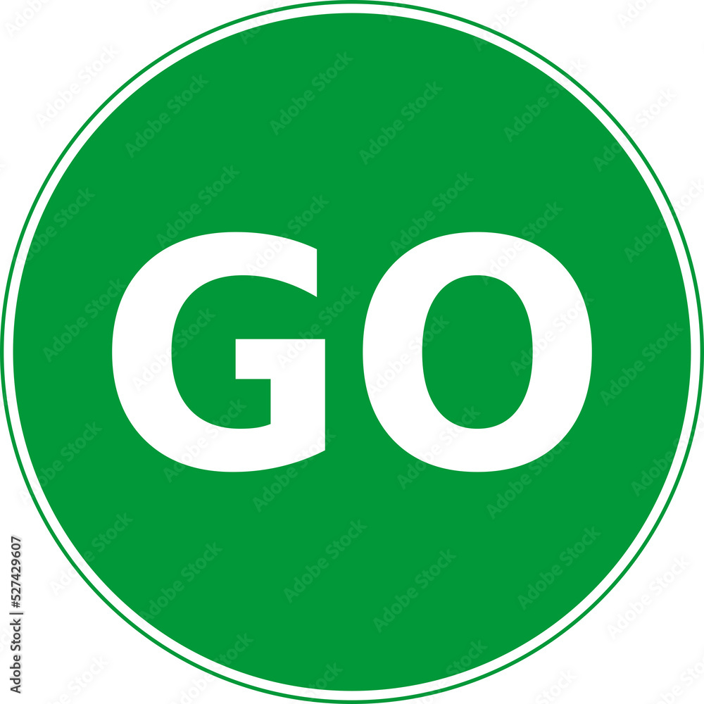 Transparent PNG file Vector graphic of a uk go road sign. It consists of go in white lettering contained within a green circle Transparent PNG file Vector graphic of a uk go road sign. It consists of go in white lettering contained within a green circle