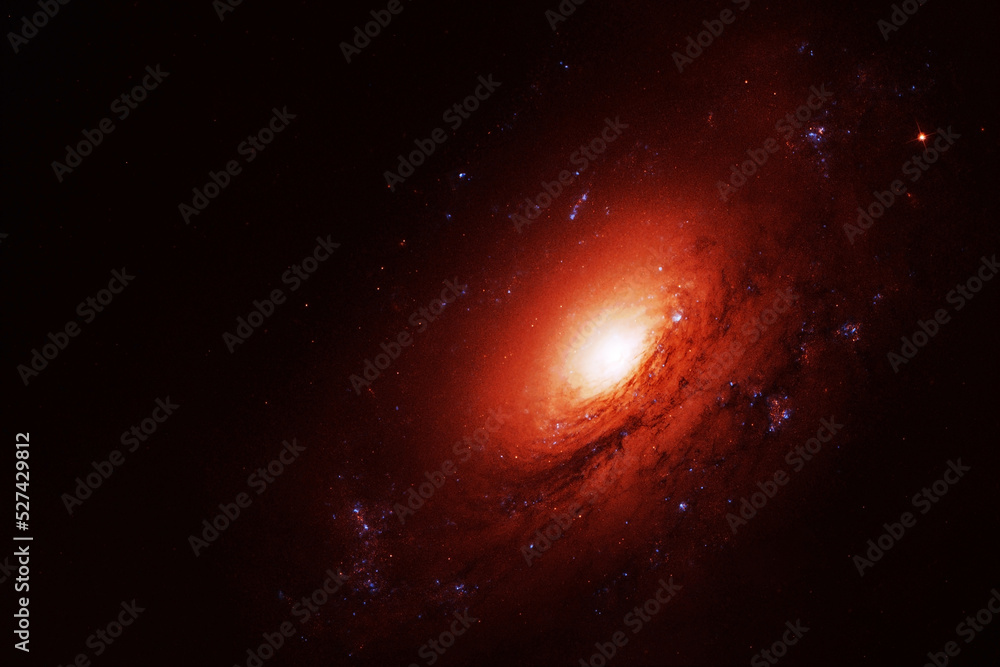 Beautiful red space nebula. Elements of this image furnished by NASA Beautiful red space nebula. Elements of this image furnished by NASA