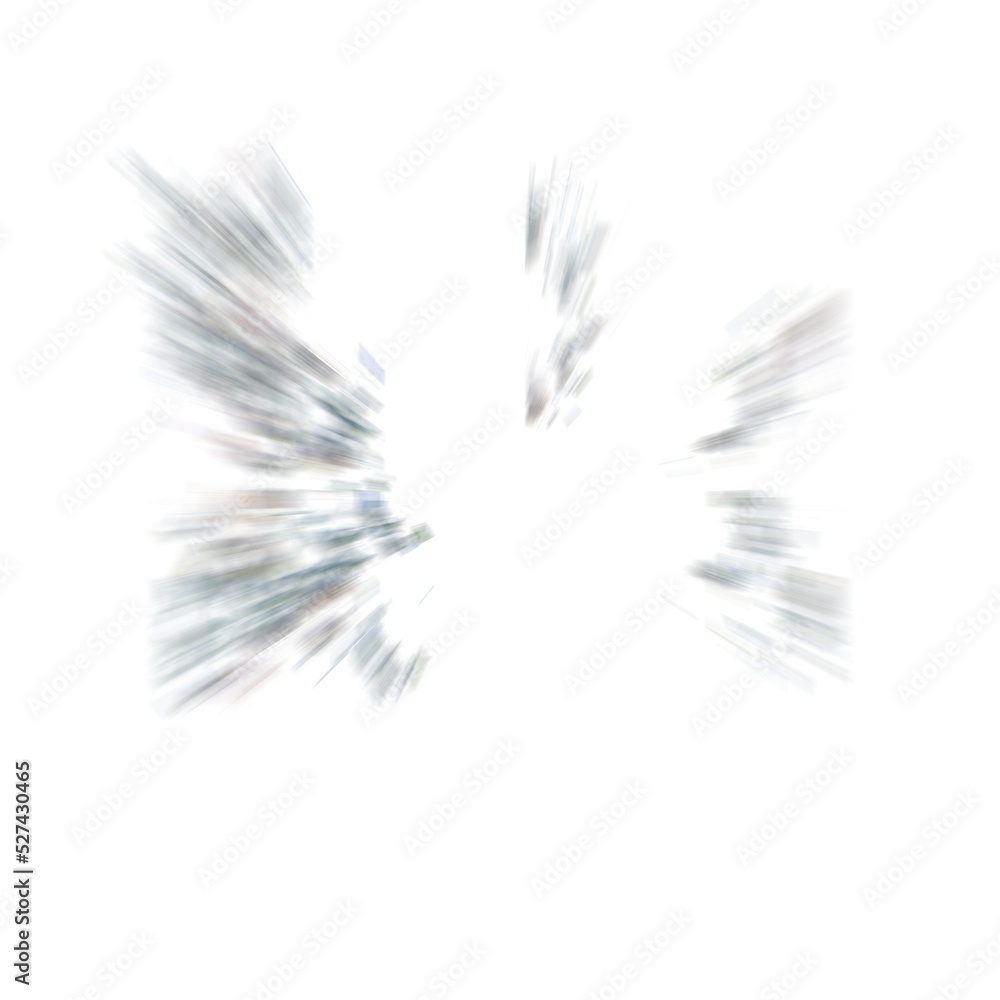 Isolated transparent glitch art blur texture element. Isolated transparent glitch art blur texture element.
