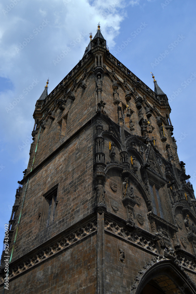 Fototapeta premium church of our person in prague view from the botton 