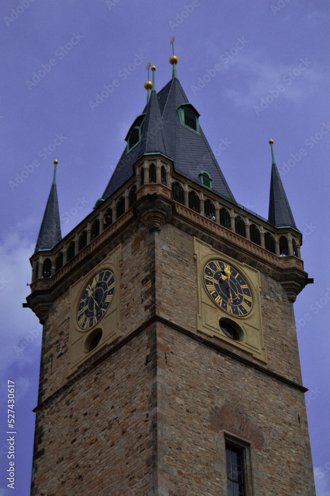 old town hall tower prague 