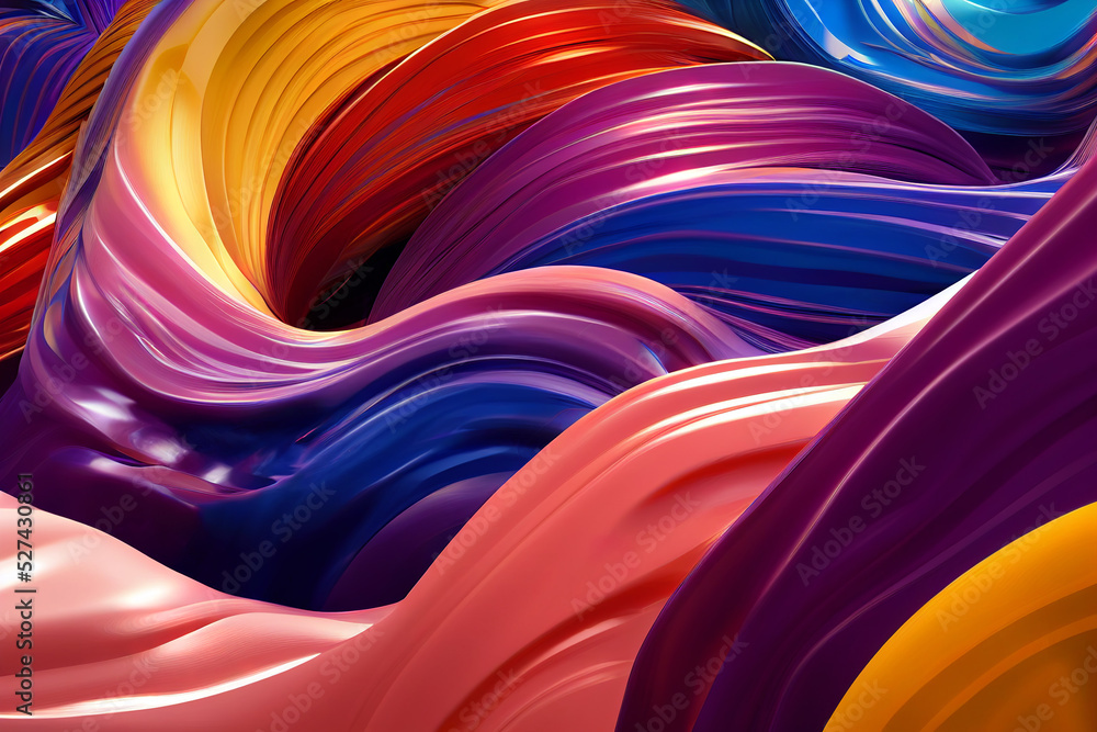abstract rainbow color waves background, pride flag colours, happy mood, 3d render, 3d illustration abstract rainbow color waves background, pride flag colours, happy mood, 3d render, 3d illustration