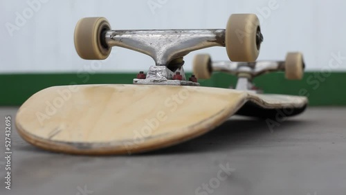 Skateboard Wheels Rolling Indoor Lighting photo