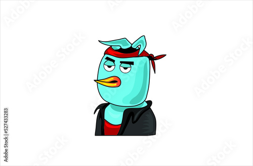 bluebird NFT character 