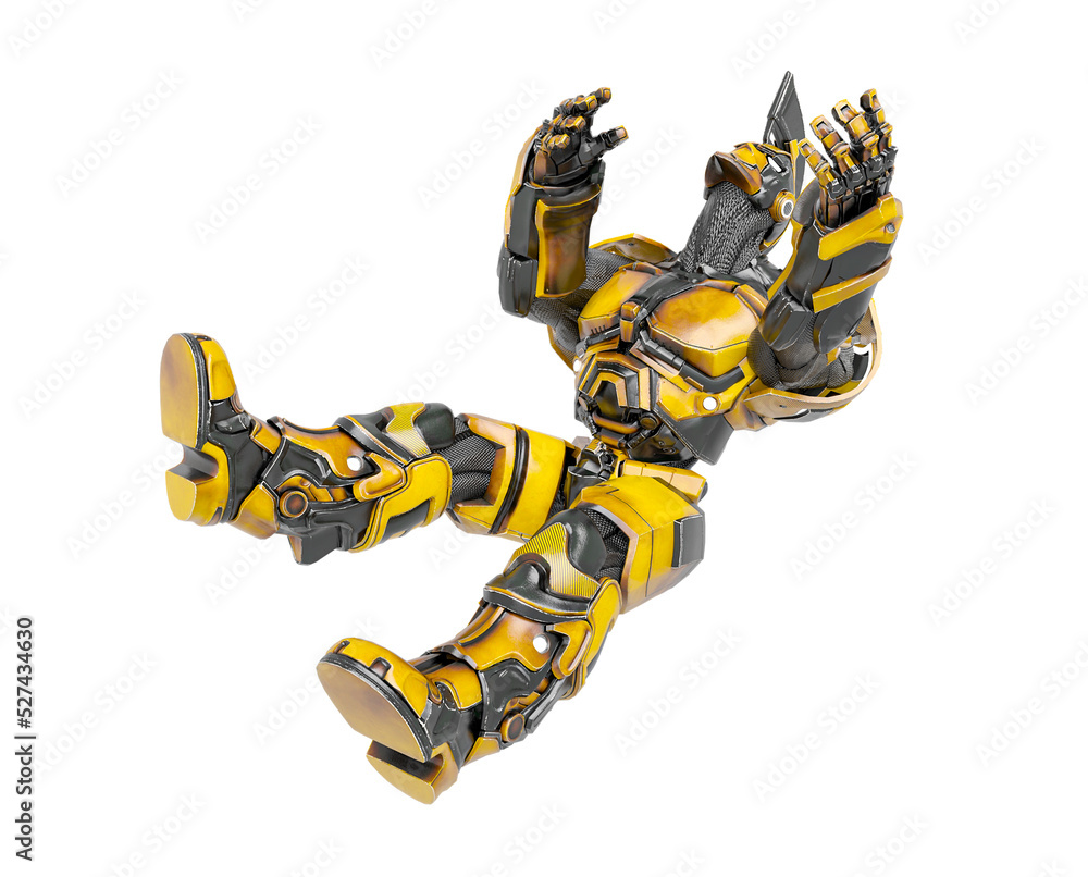 war ready robot was knocked back war ready robot was knocked back