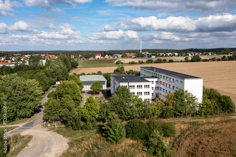 Luftbildaufnahme Harzgerode im Harz