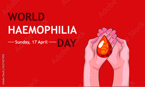 World hemophilia day poster 
