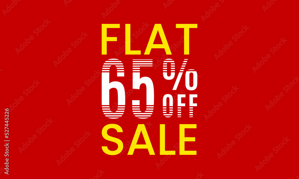 flat 65 percent off sale, flat 65 percent vector typography, abstract 65 percent discount flat 65 percent off sale, flat 65 percent vector typography, abstract 65 percent discount