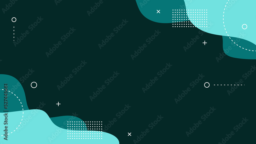 Modern Abstract Background with Retro Memphis and Soft Pastel Color