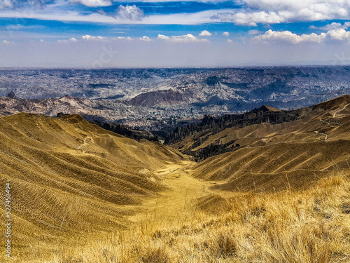 landscape with mountains