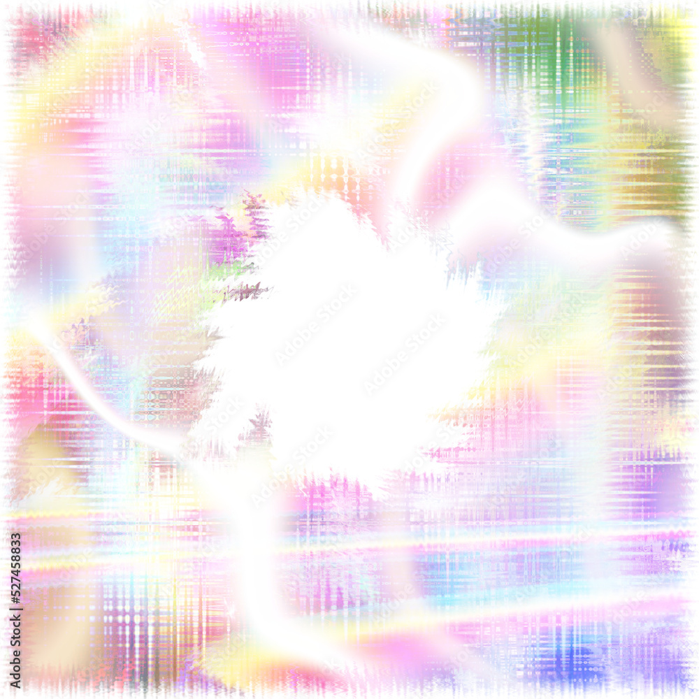 Obraz premium Isolated transparent psychedelic spiral shape element.