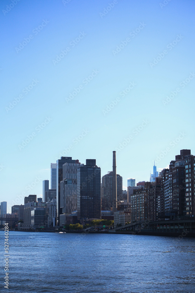 Naklejka premium city skyline