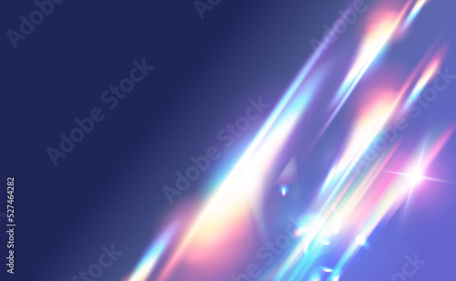 Transparent light refraction pattern for adding effects to backgrounds and objects. Vector illustration.