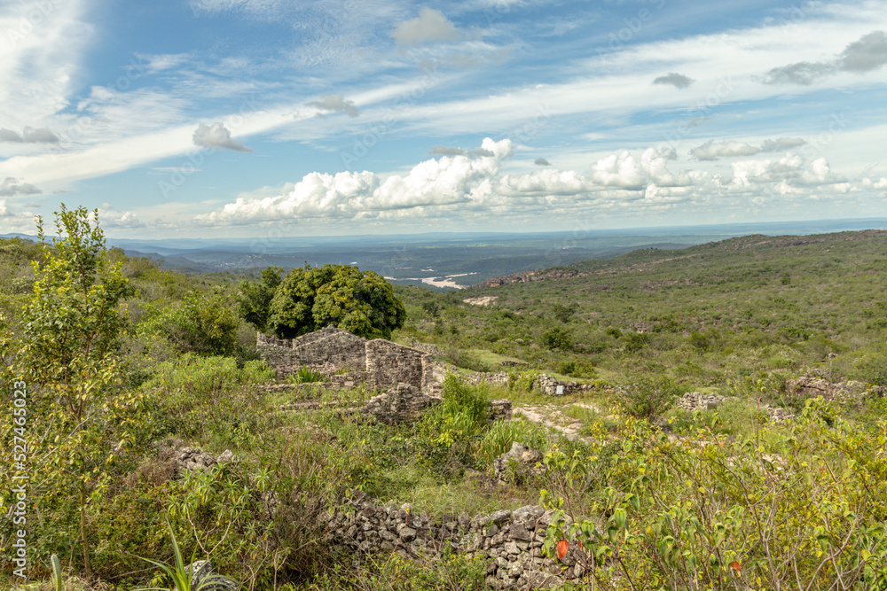 ruins of the city of Igatu, Chapada Diamantina, State of Bahia, Brazil