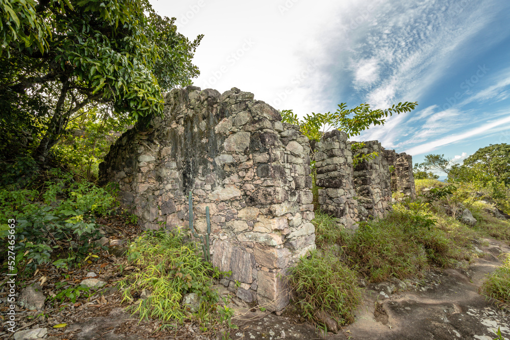 ruins of the city of Igatu, Chapada Diamantina, State of Bahia, Brazil