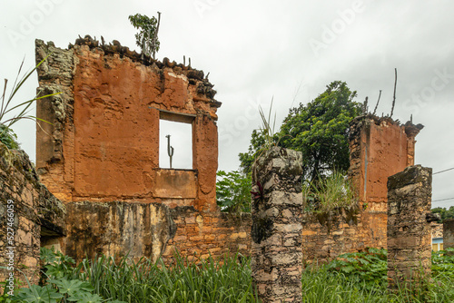 historic building in the city of Igatu, Chapada Diamantina, State of Bahia, Brazil photo