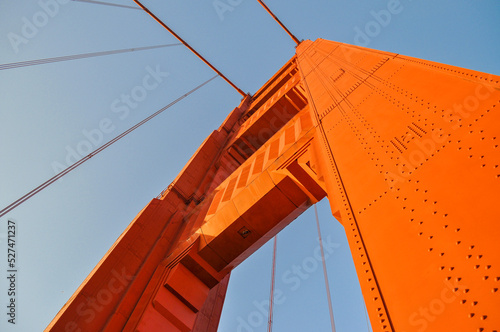 Golden Gate Bridge close
