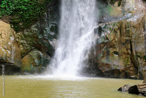 The Heavy Flow of Madhabkunda Waterfall  Maulavibazar  Bangladesh