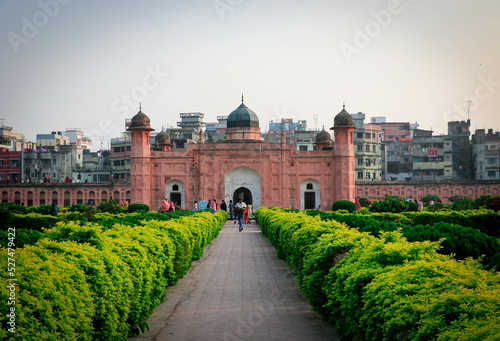 Magnificent Lalbagh Fort in Dhaka, Bangladesh photo