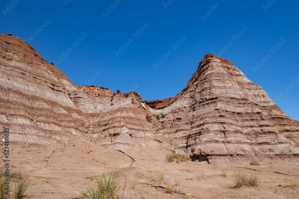 Sandstone rock formations in Arizona