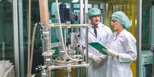 medical scientist with cann...