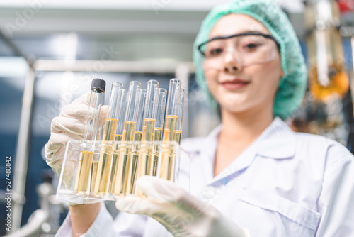 medical scientist with cann...