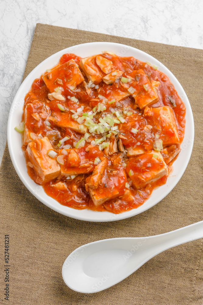鯖缶の麻婆豆腐 鯖缶の麻婆豆腐