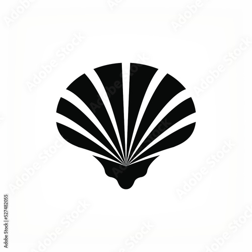 Shell Icon. Seashell Symbol - Logo Vector.