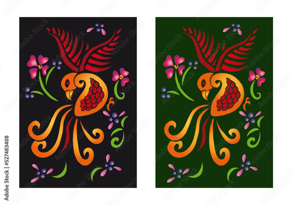 Obraz premium Oiseaux Fantastiques