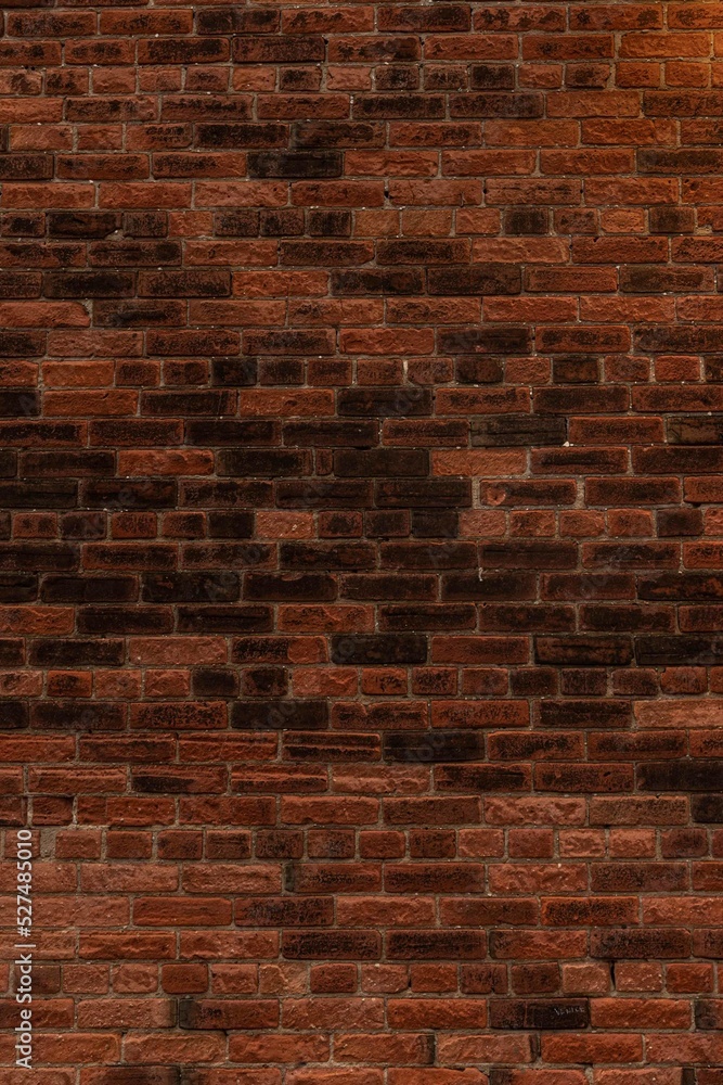 Naklejka premium red brick wall