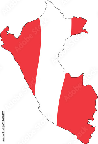 Bandera del peru